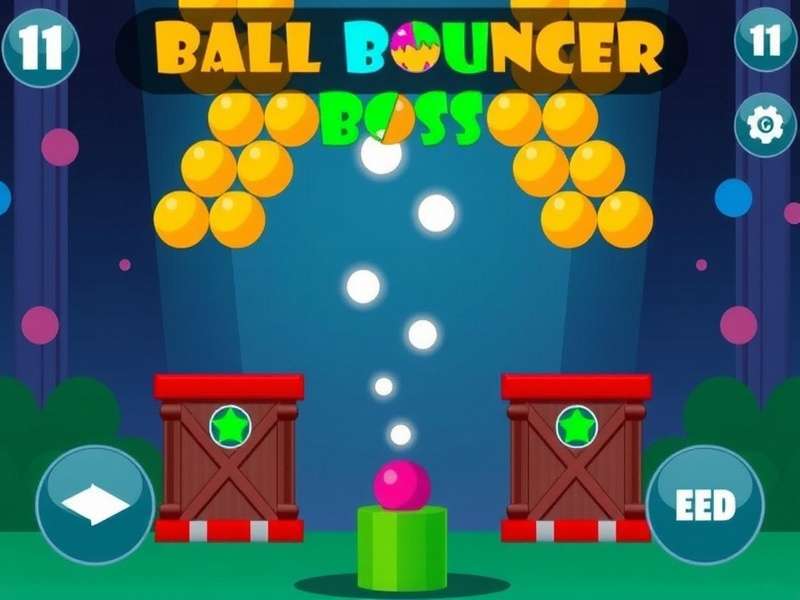Ball Bouncer Boss Game Screenshot